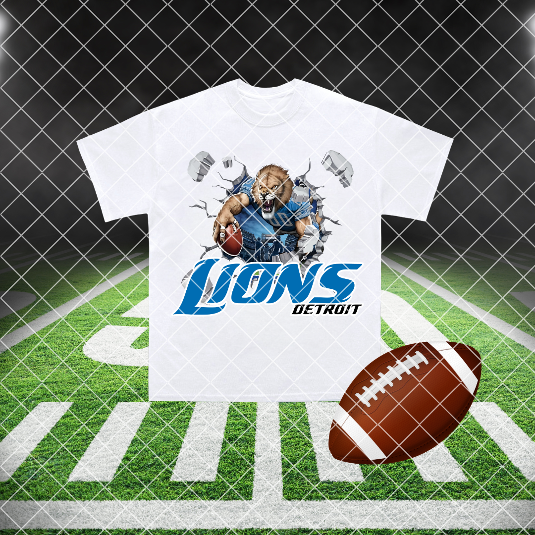 Busted Detroit Lions